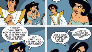 Aladdin and Jasmine, happily never after